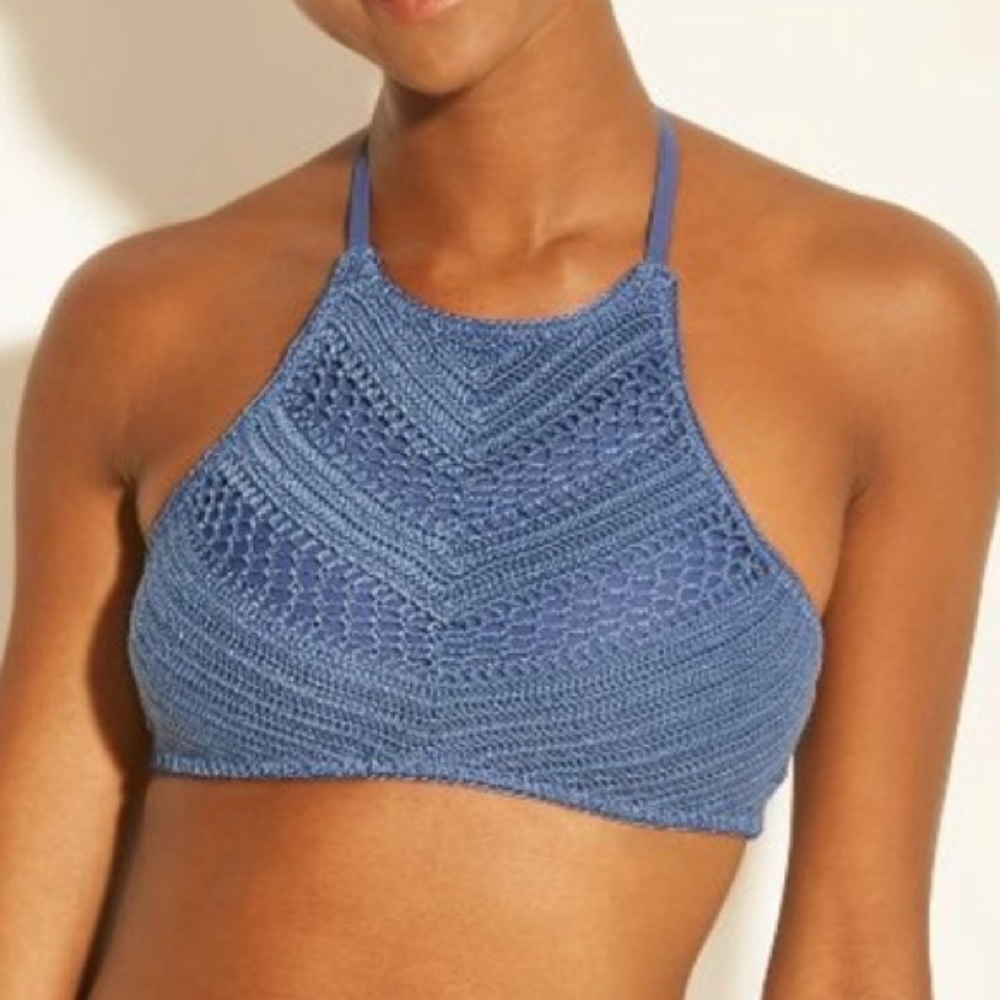 Xhilaration Bikini Top Swimsuit Blue